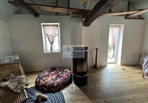 Ofen im Wohnraum