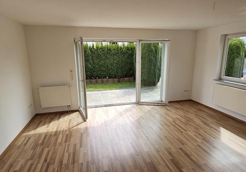 Wohnzimmer Zugang zur Terrasse