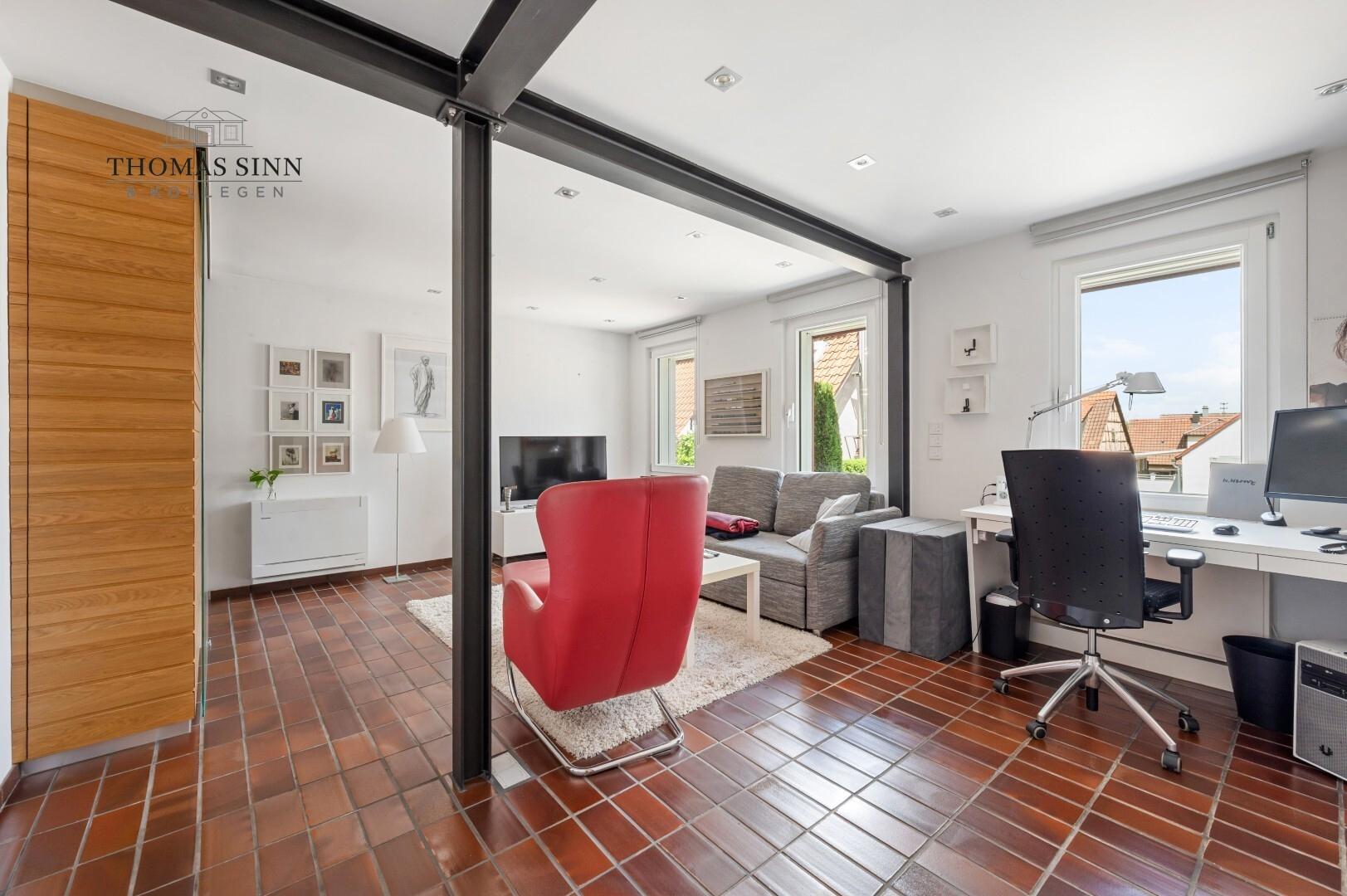 EG: Gästezimmer/Büro/Kinderzimmer