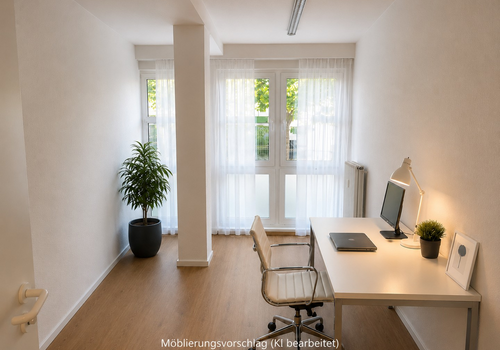 Raum zur Straßenseite
