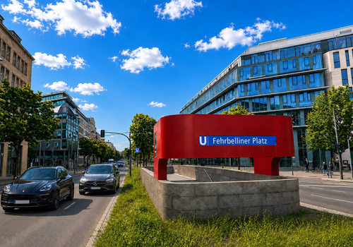 Umgebung U-Bahn