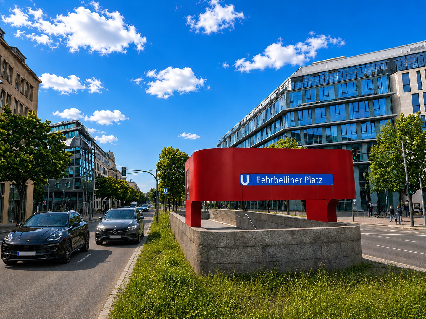 Umgebung U-Bahn