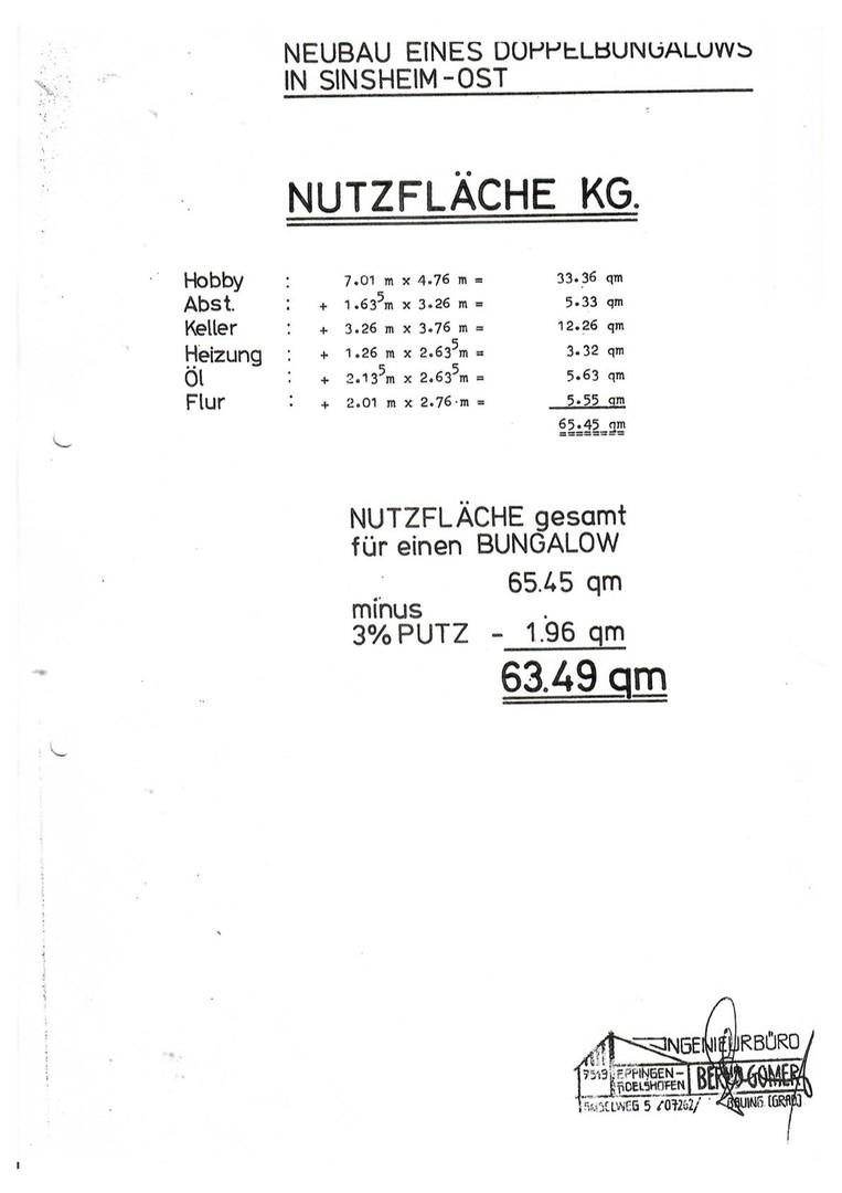 Nutzfläche