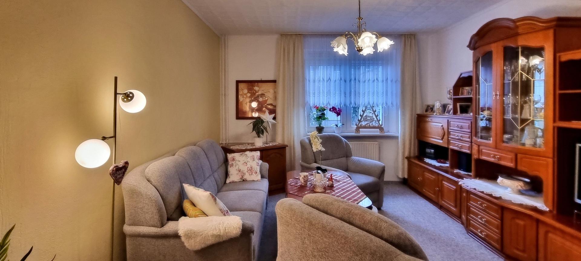 Kleines Wohnzimmer - derzeit unmöbliert
