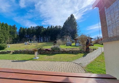 Ausblick von der Terrasse
