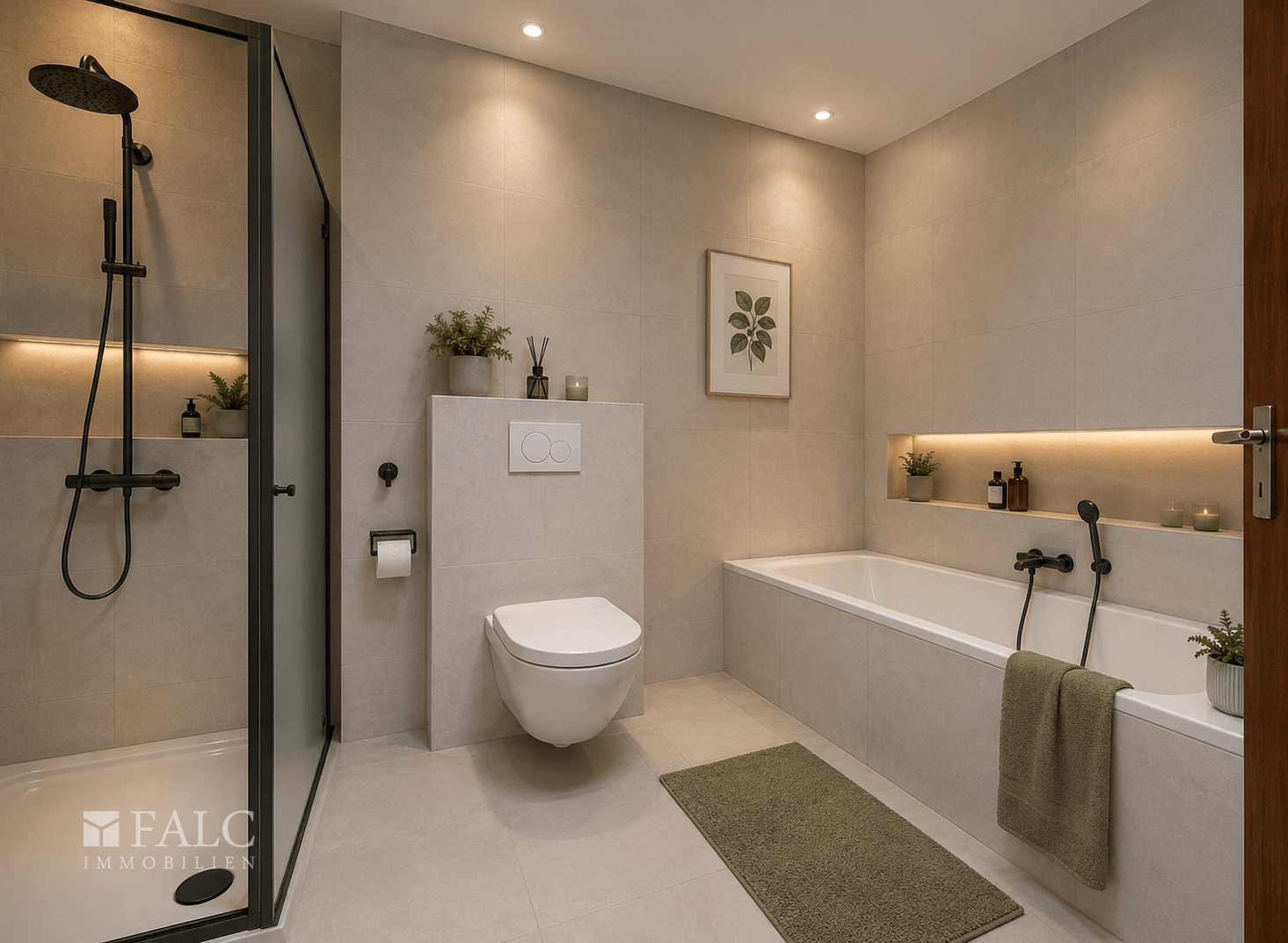 Badezimmer (KI-Generiert)