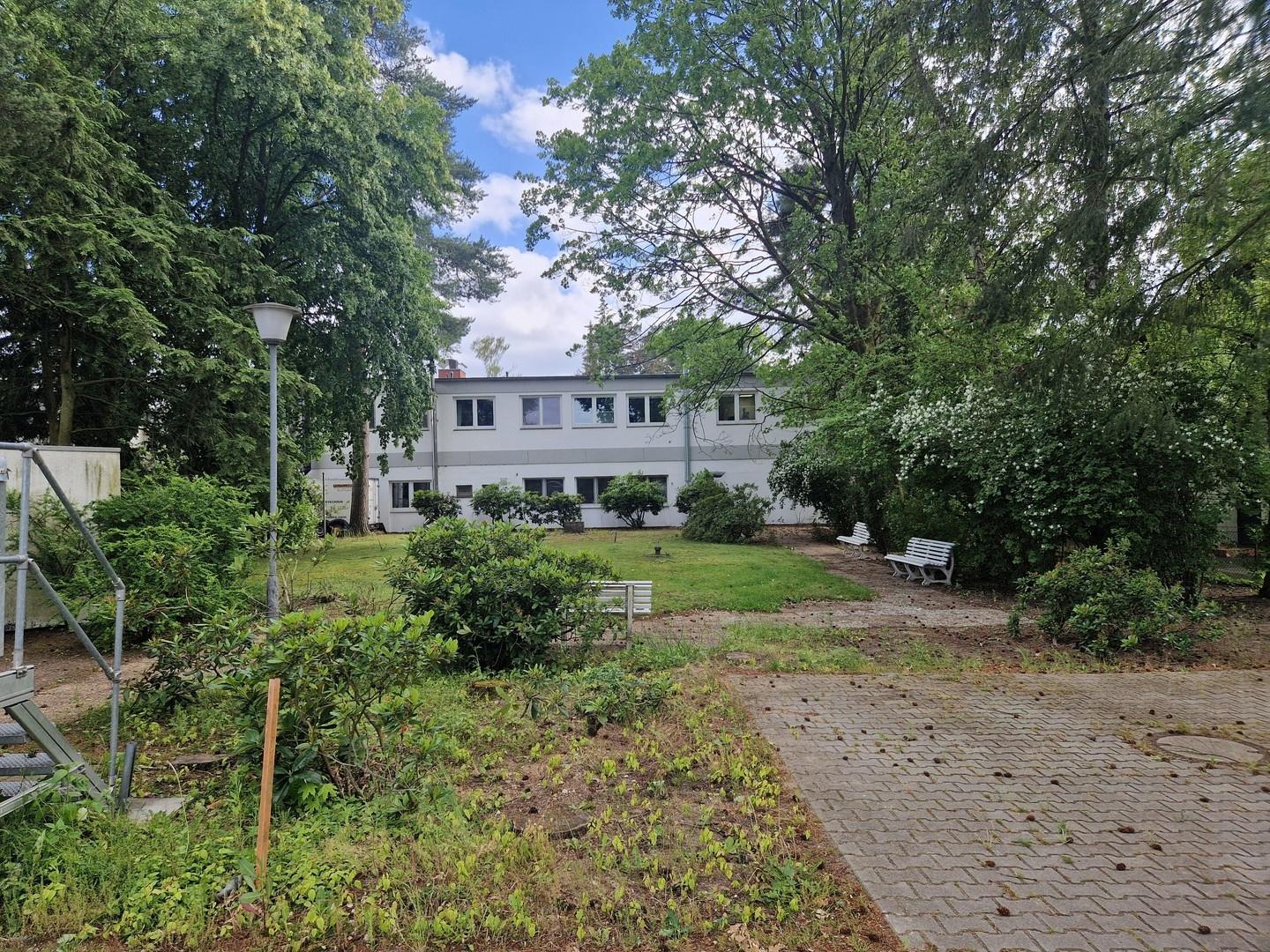 Rückseite Bürogebäude