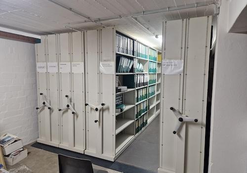 Aktenarchiv 1 im Keller
