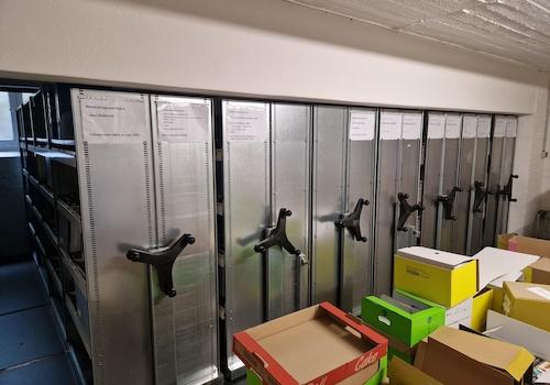 Aktenarchiv 2 im Keller