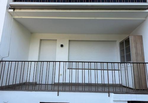 Blick auf Loggia