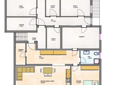 Grundriss UG
