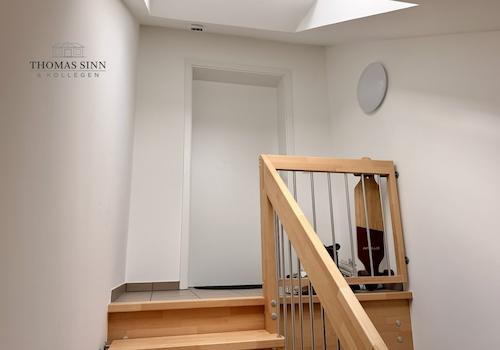 Treppenhaus Eingang zur Wohnung