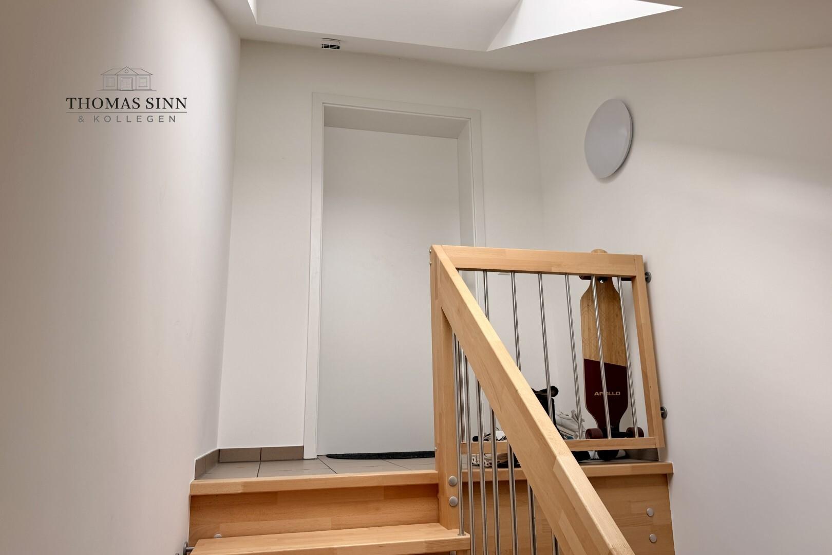Treppenhaus Eingang zur Wohnung