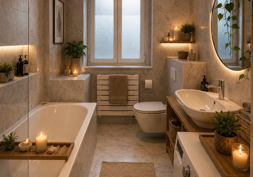 Gestaltung Badezimmer 