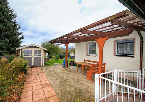 Terrasse hinten