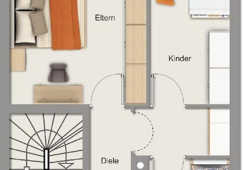 Grundriss Obergeschoss