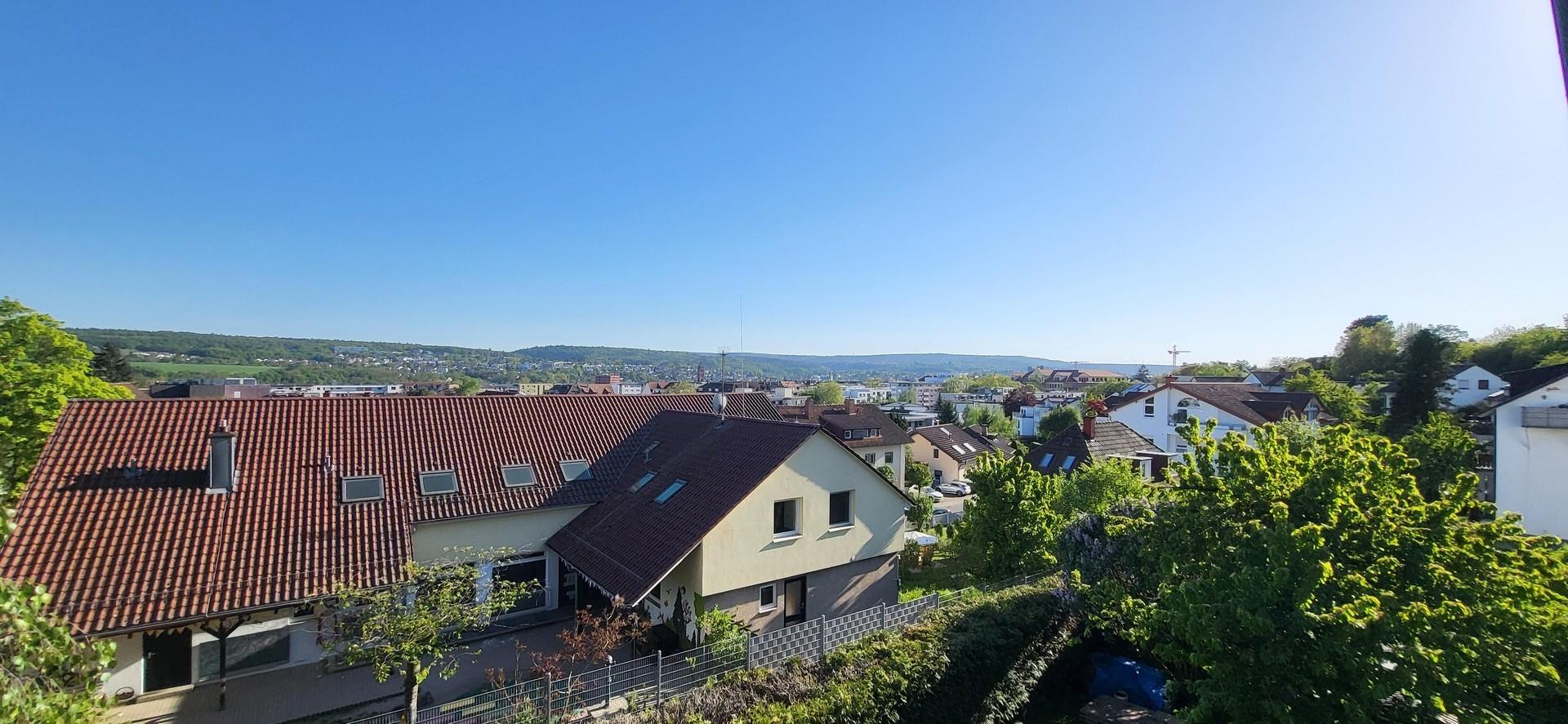 Ausblick über Pforzheim