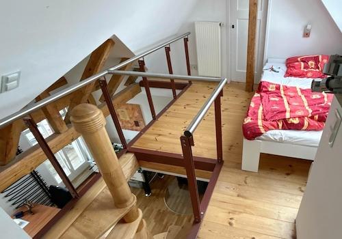 Schlafzimmer Penthousewohung
