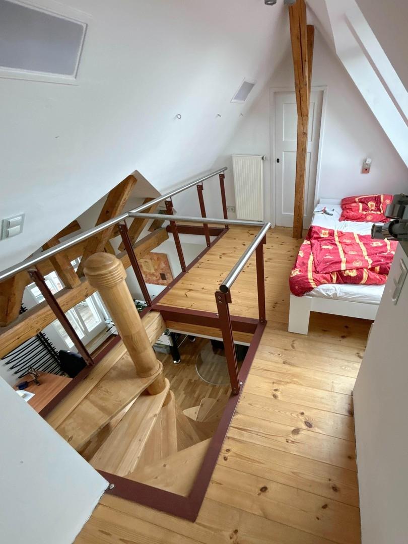 Schlafzimmer Penthousewohung
