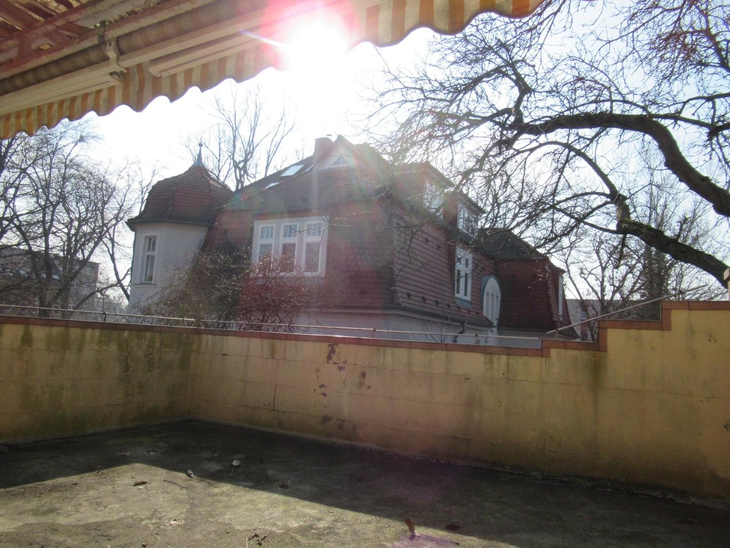 Terrasse Hinterhaus 