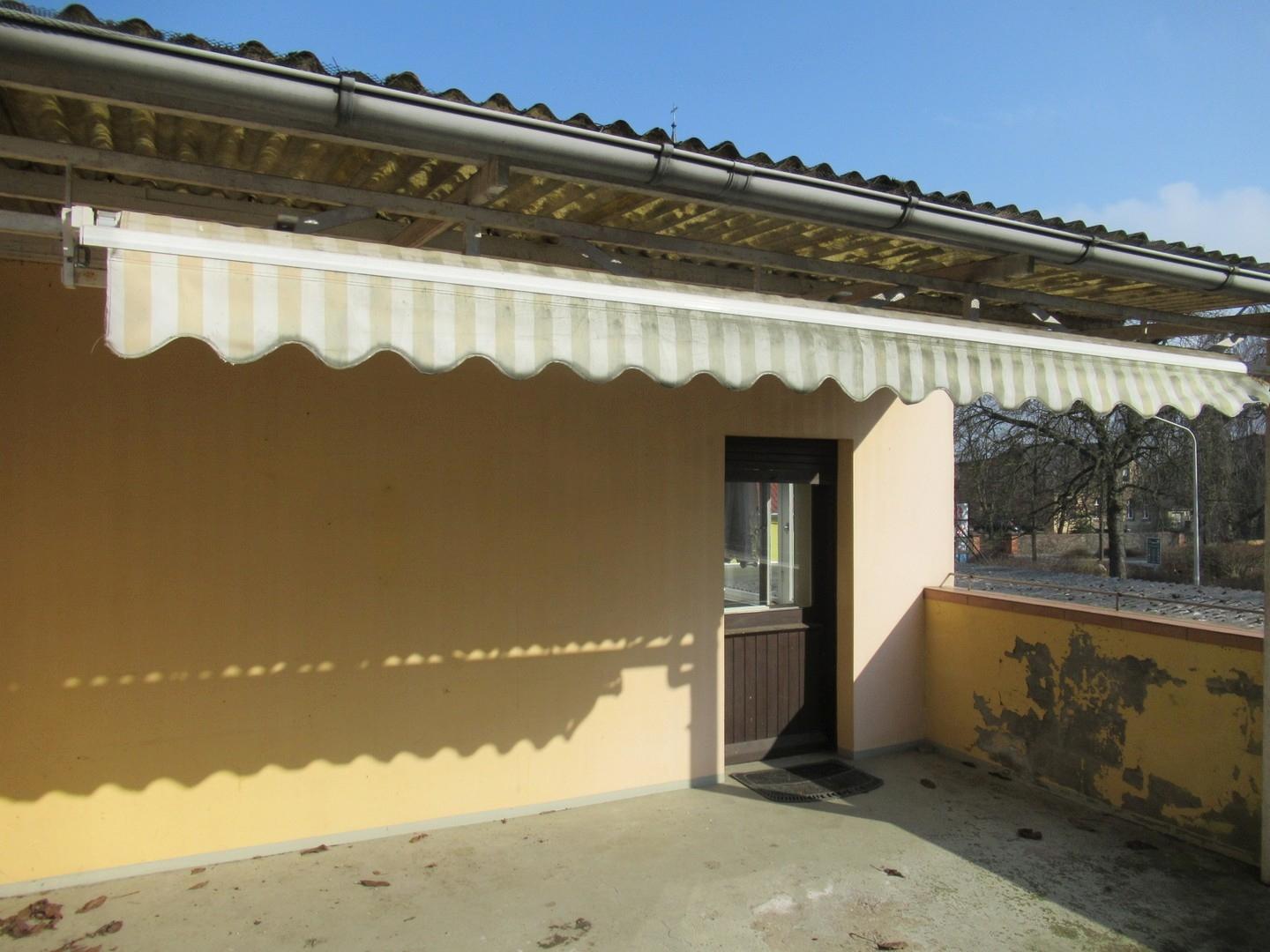 Terrasse Hinterhaus 