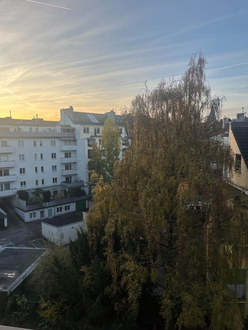 Aussicht aus Balkon