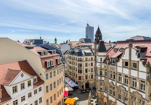 Blick vom Wohnbereich