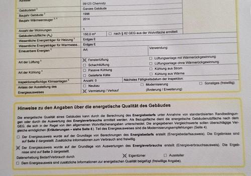 Energieausweis