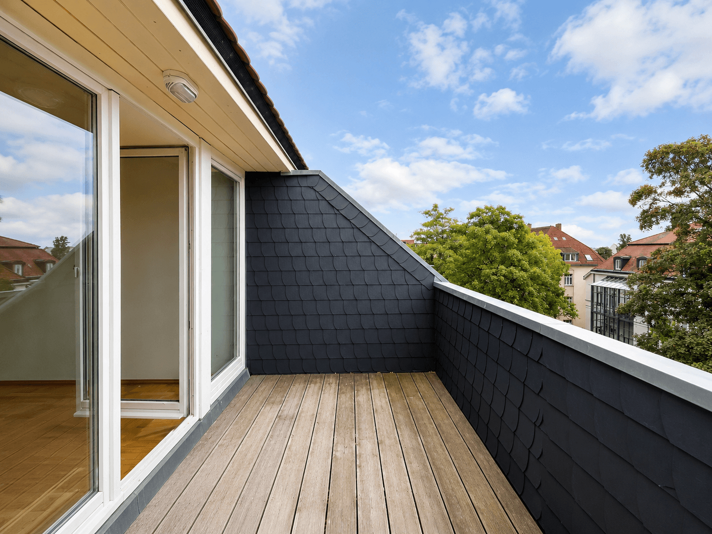 Großer Balkon
