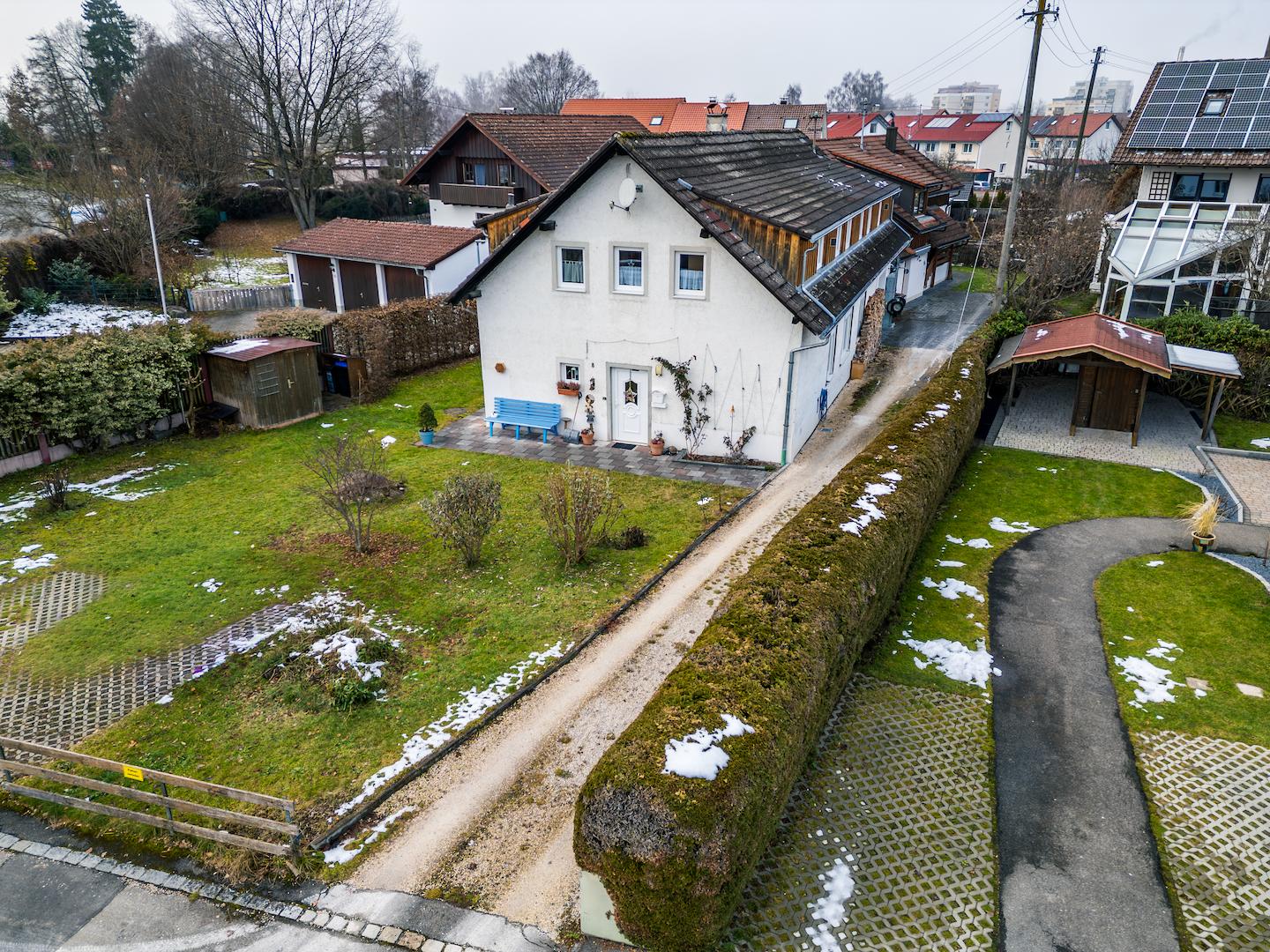 Zufahrt zum Haus