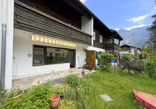 Blick auf die Terrasse