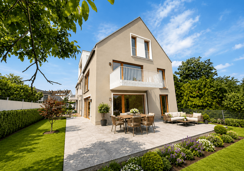 Hausansicht hinten
