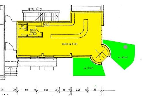 Lageplan: Hauptfläche