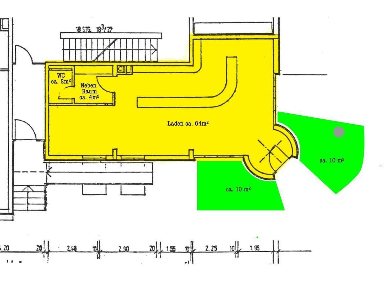 Lageplan: Hauptfläche