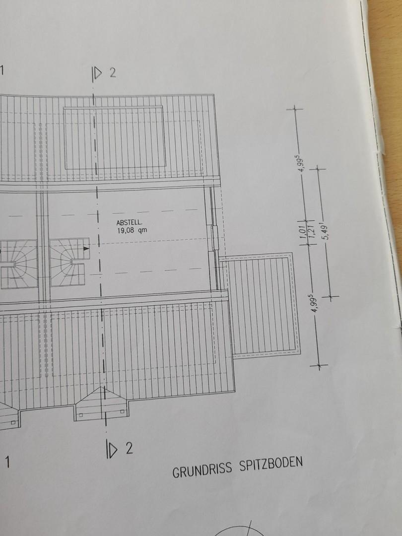 Grundriss Dachgeschoss