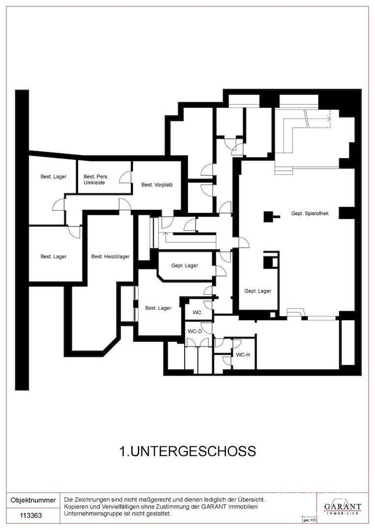 1. Untergeschoss