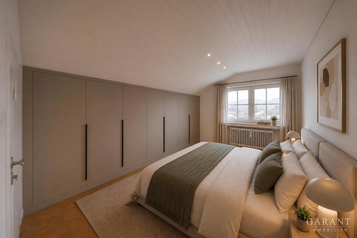 Schlafzimmer Visualisierung