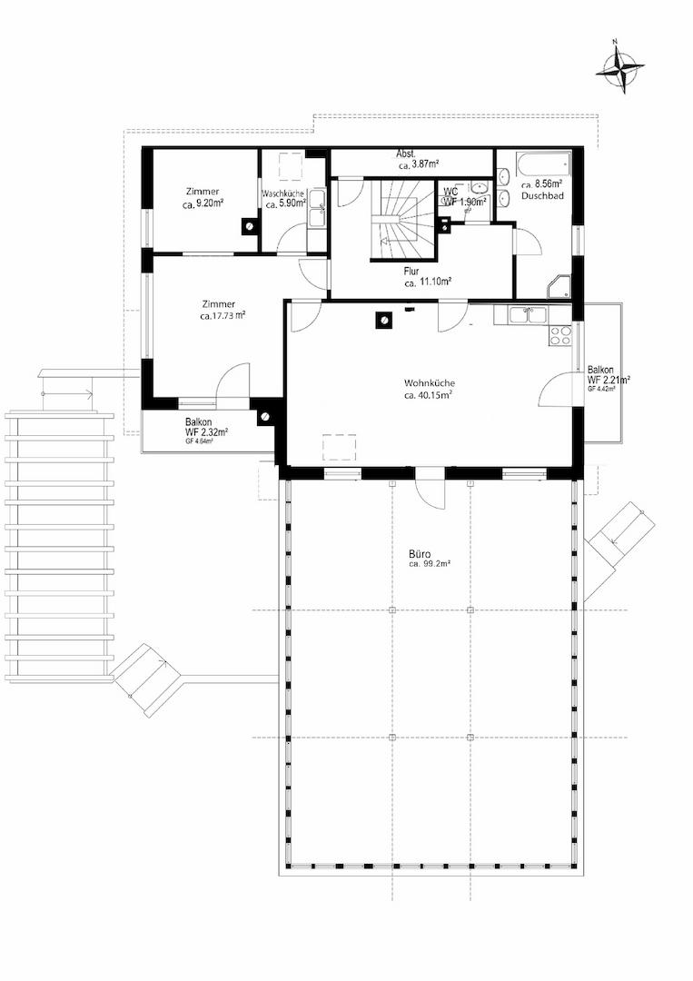 Grundriss Dachgeschoss