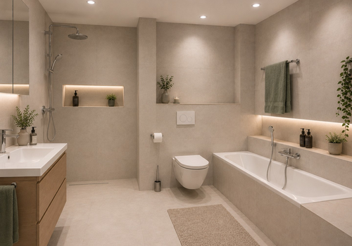 Muster Badezimmer