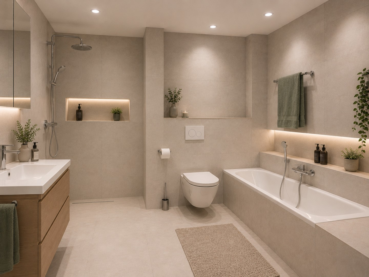 Muster Badezimmer