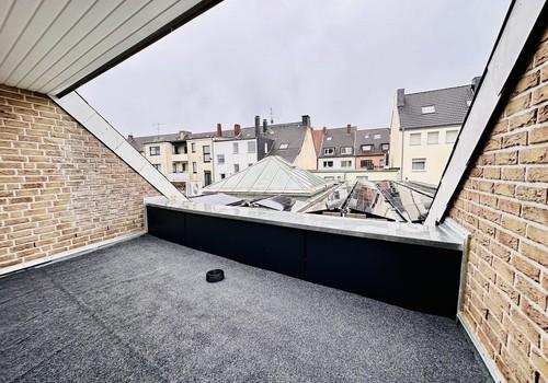 Balkon in Südausrichtung