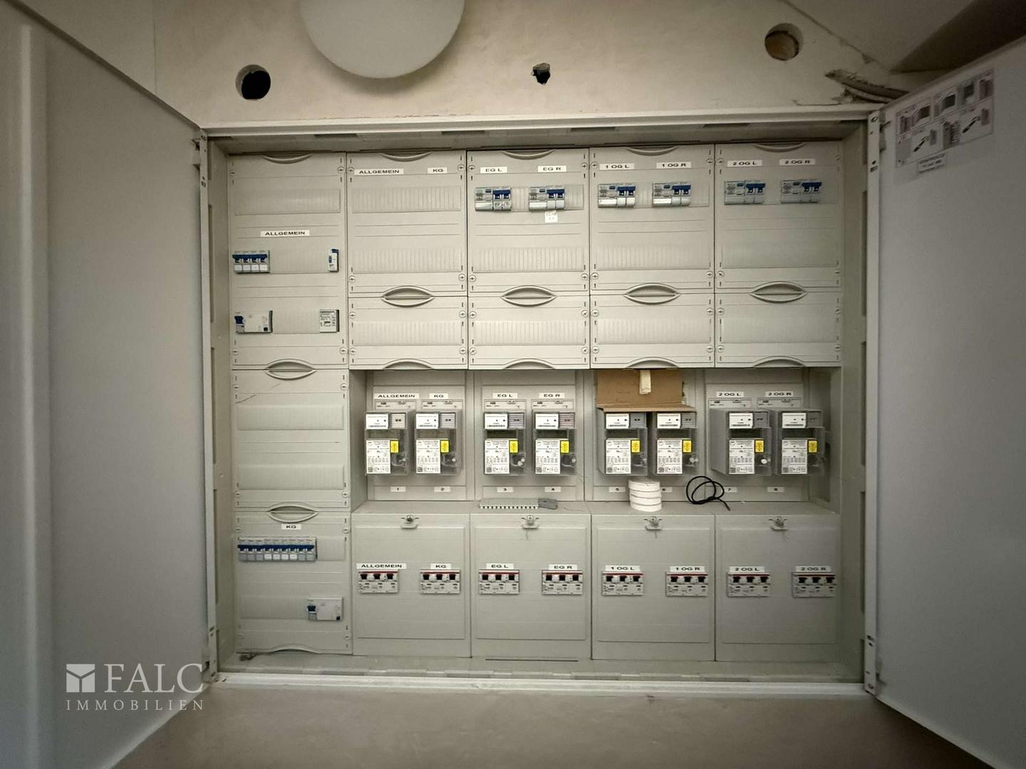 Elektroverteilung Keller