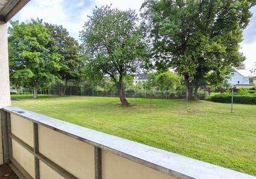 Blick vom Balkon 