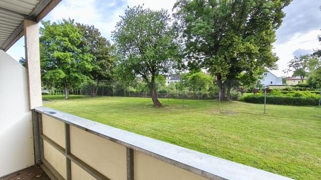 Blick vom Balkon 