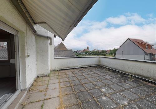 Balkon, Wohnung 1