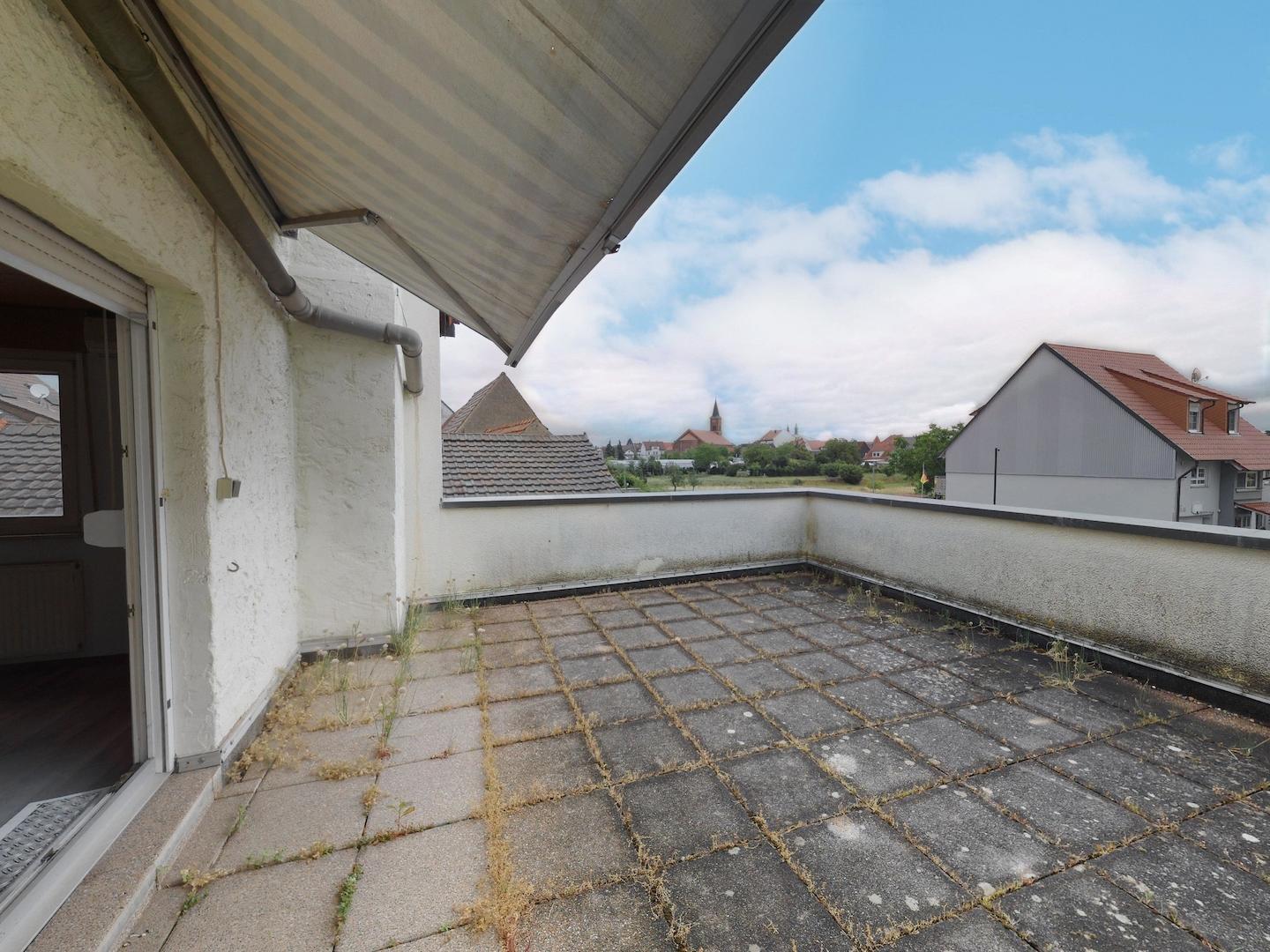 Balkon, Wohnung 1