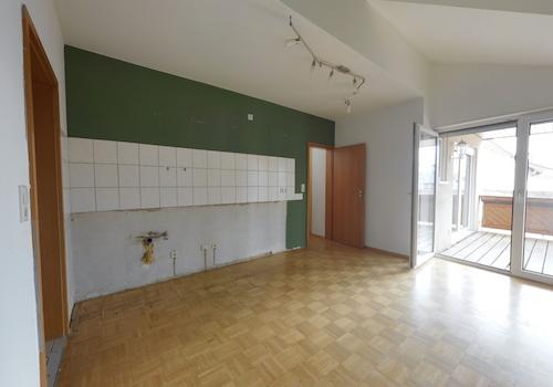 Küche, Maisonettewohnung