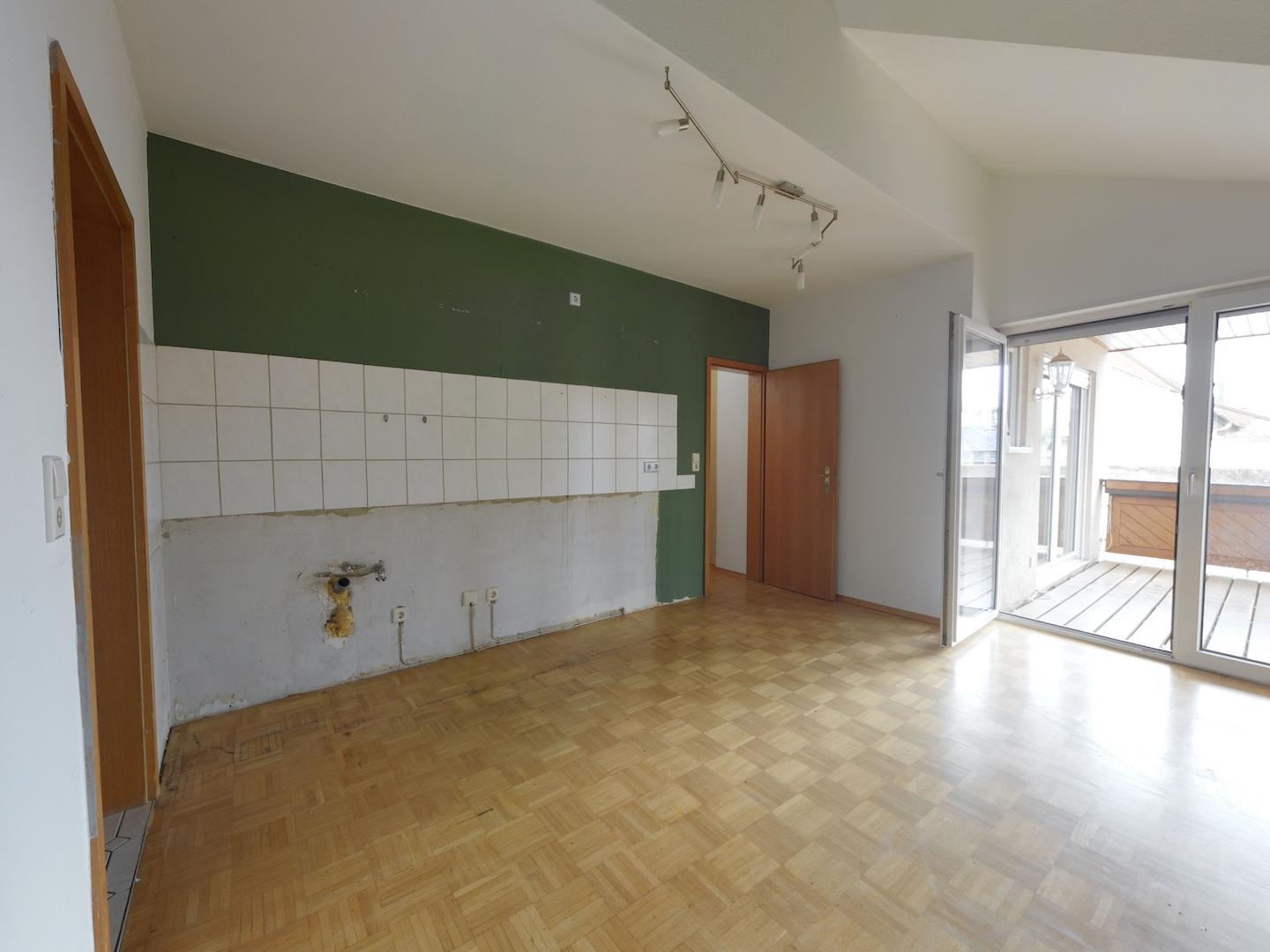 Küche, Maisonettewohnung