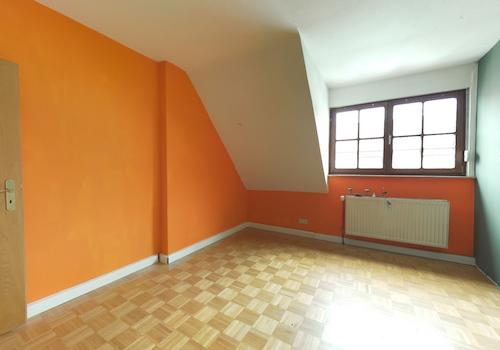 Schlafzimmer, Maisonettewohnung