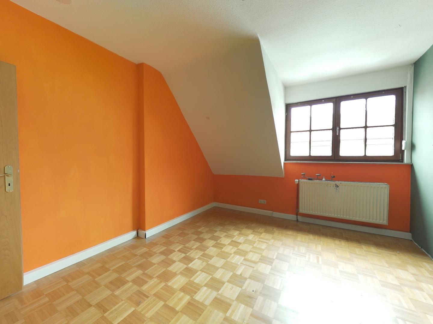 Schlafzimmer, Maisonettewohnung